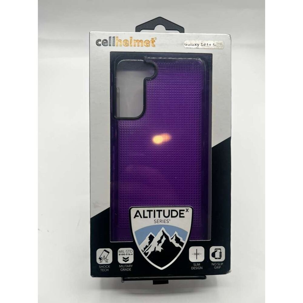 Cell Helmet Altitude X Series Samsung Galaxy S21+5G Phone Case, Purple